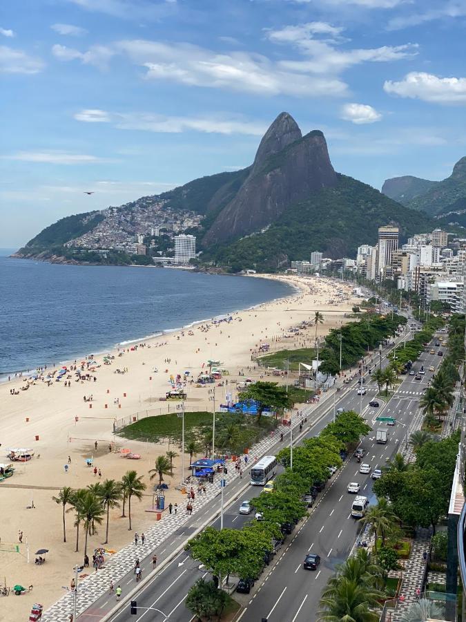 Flat Vieira Souto Vista Mar Apartment Rio de Janeiro Luaran gambar